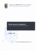 Polisi Iechyd a Diogelwch